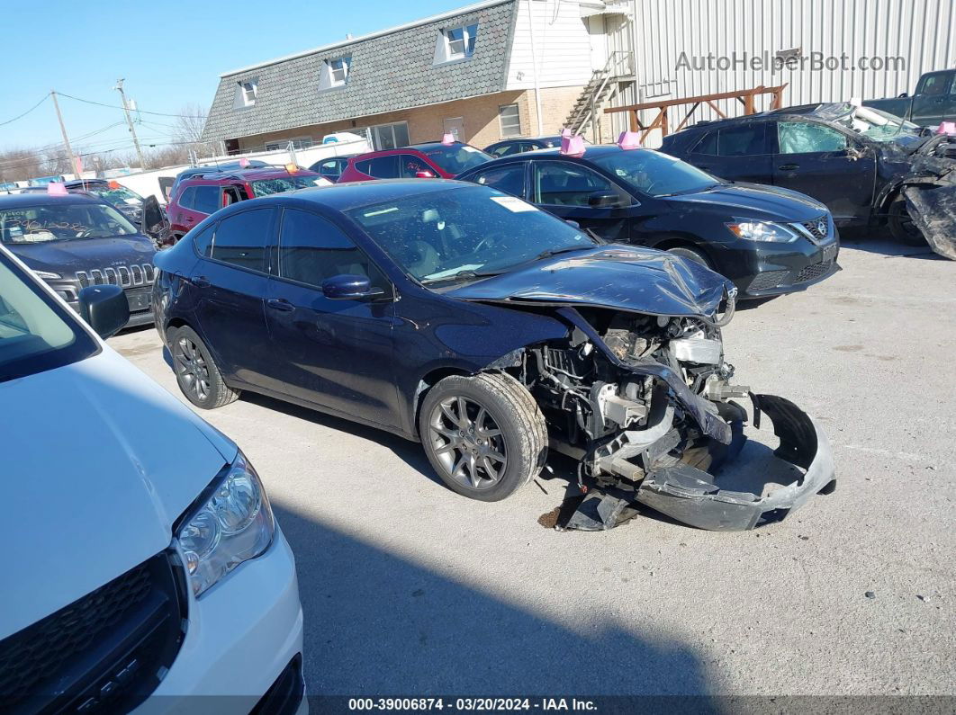 2015 Dodge Dart Sxt Blue vin: 1C3CDFBB3FD243732