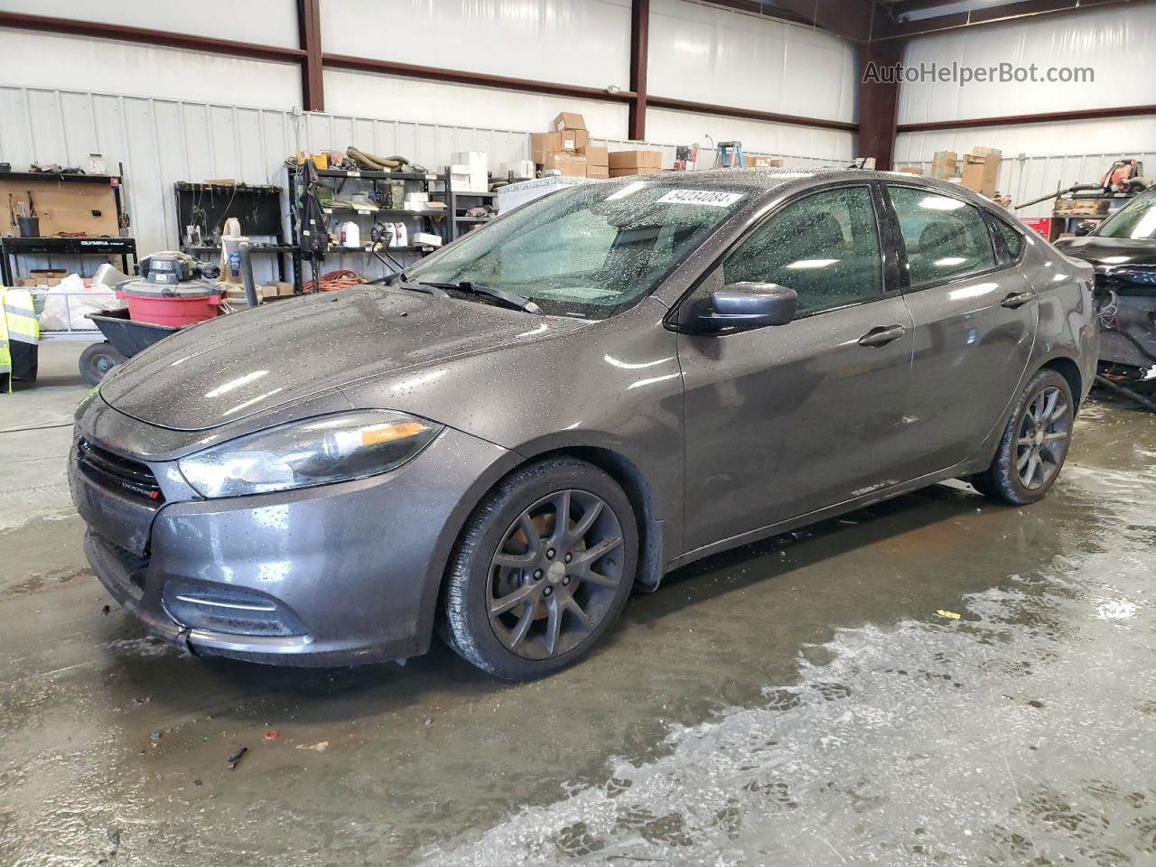 2015 Dodge Dart Sxt Gray vin: 1C3CDFBB3FD309051