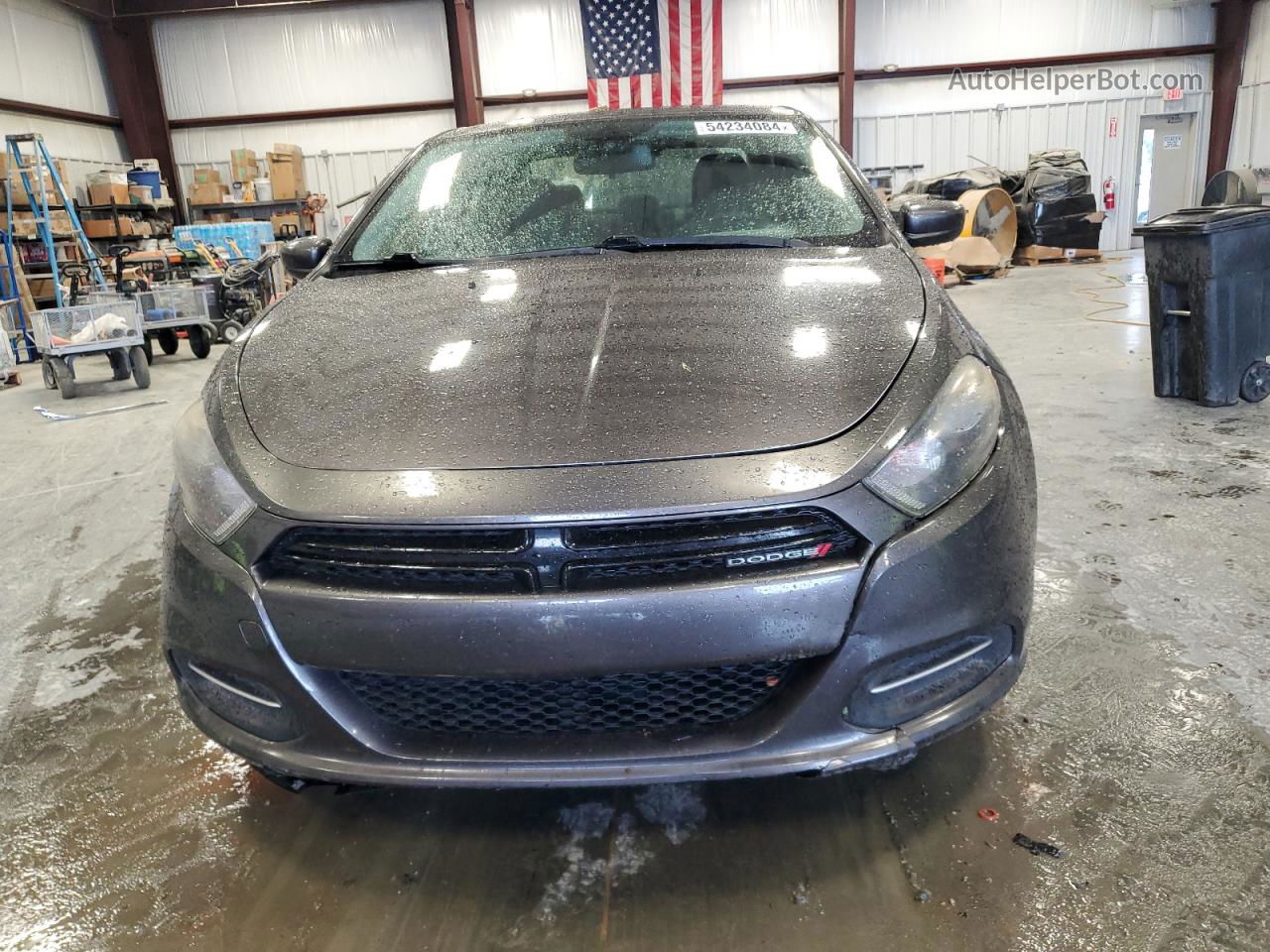 2015 Dodge Dart Sxt Gray vin: 1C3CDFBB3FD309051