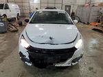 2015 Dodge Dart Sxt White vin: 1C3CDFBB3FD319546