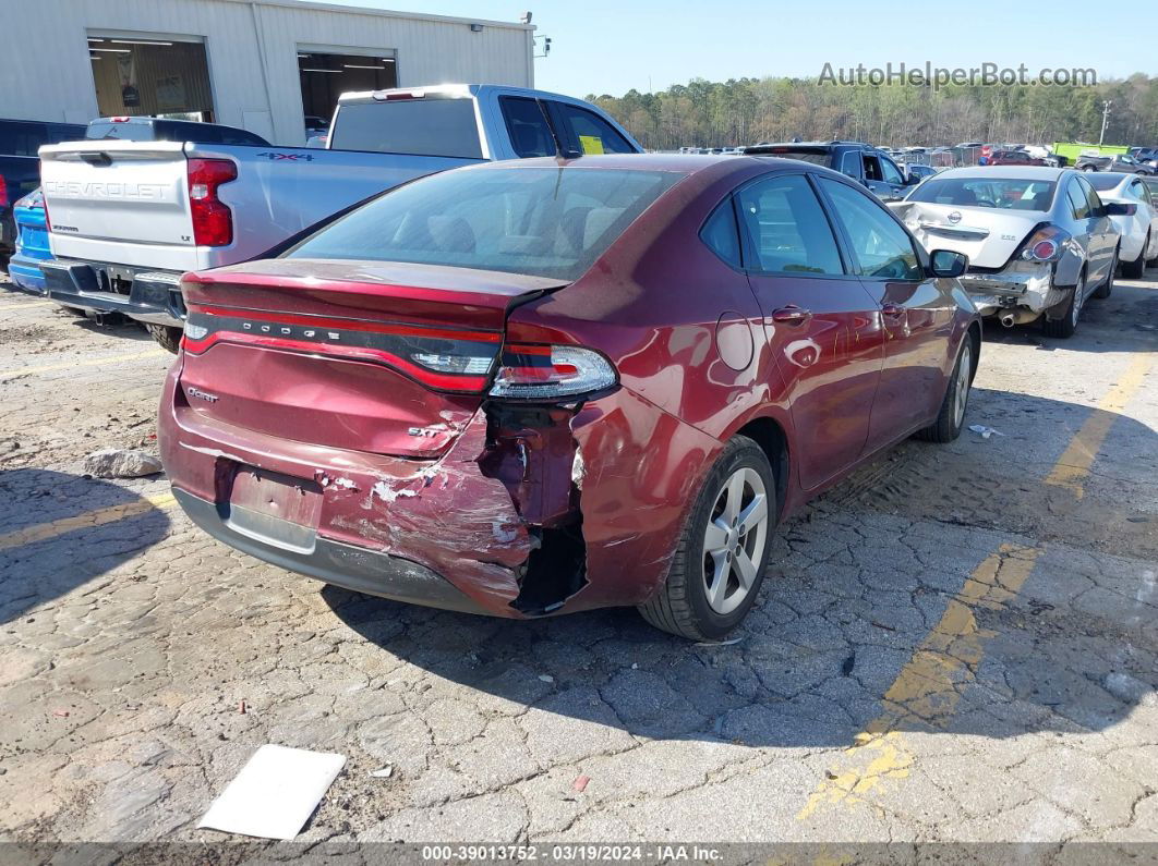 2015 Dodge Dart Sxt Burgundy vin: 1C3CDFBB3FD330692