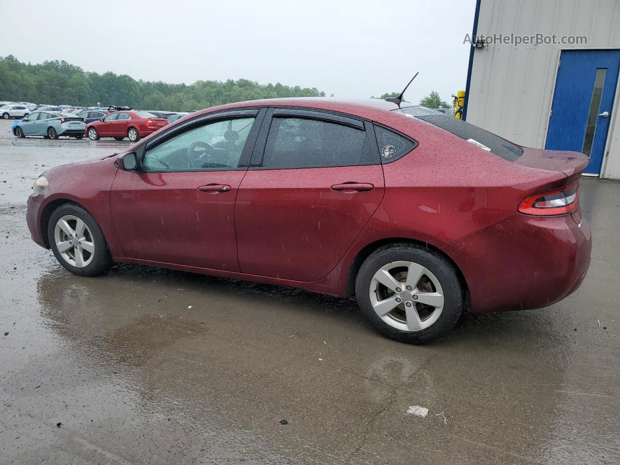 2015 Dodge Dart Sxt Maroon vin: 1C3CDFBB3FD351249