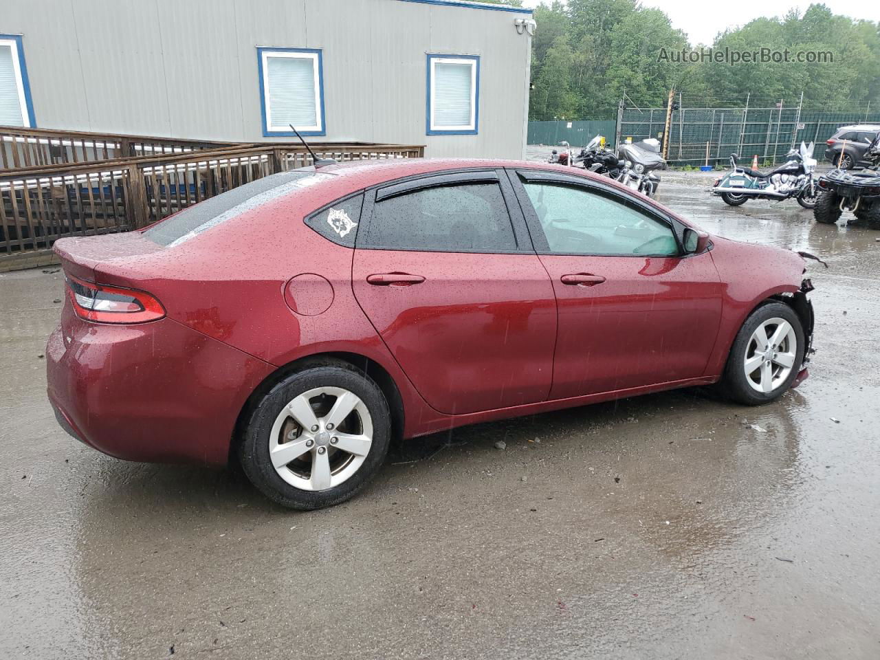 2015 Dodge Dart Sxt Maroon vin: 1C3CDFBB3FD351249