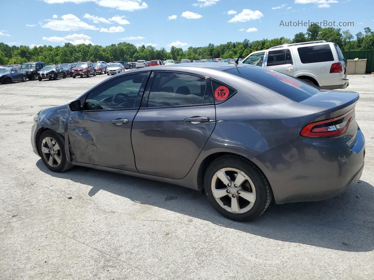 2015 Dodge Dart Sxt Gray vin: 1C3CDFBB3FD432039