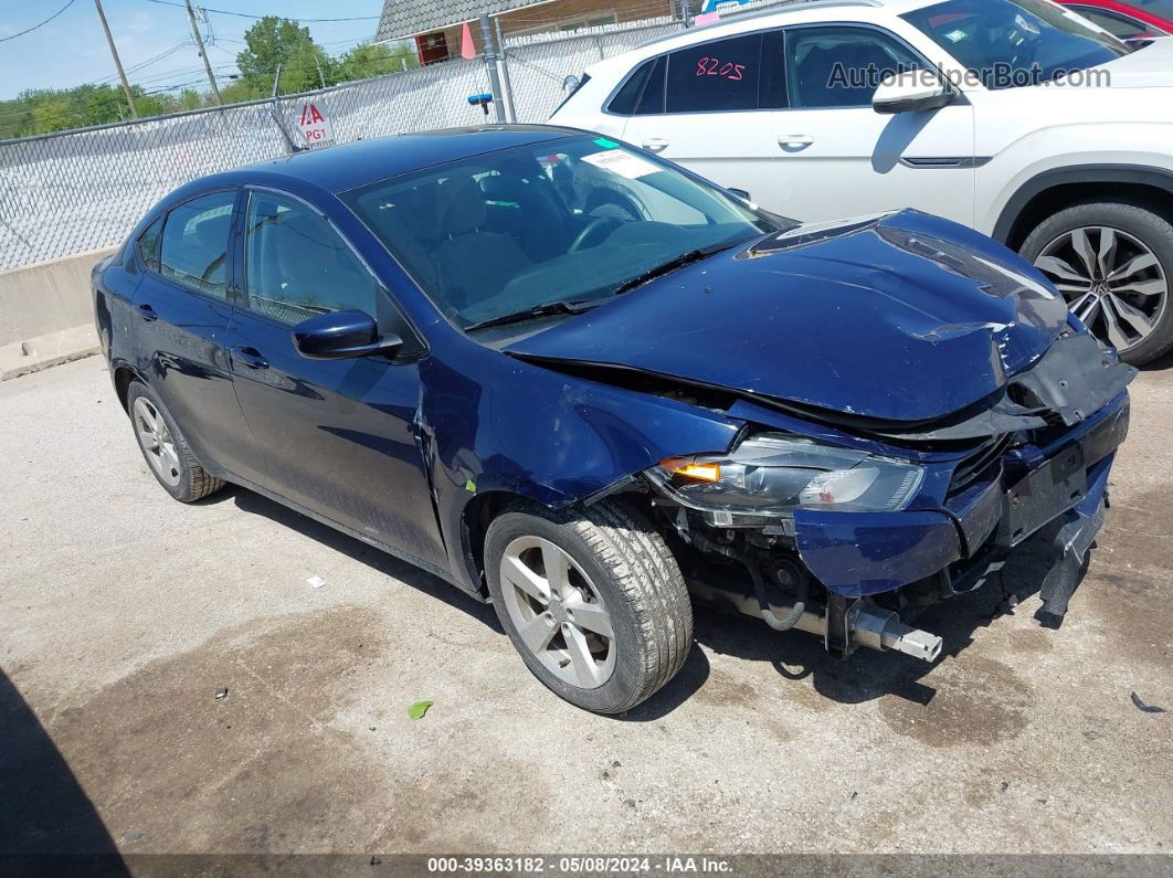 2015 Dodge Dart Sxt Blue vin: 1C3CDFBB4FD105052