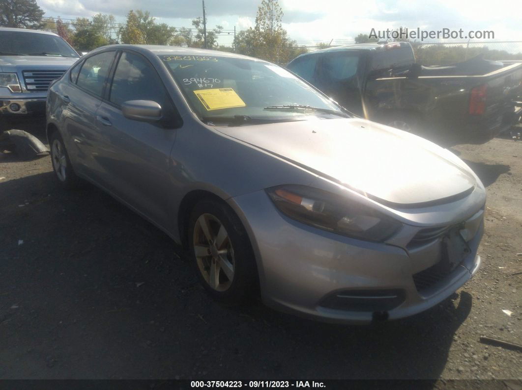 2015 Dodge Dart Sxt Серебряный vin: 1C3CDFBB4FD128847