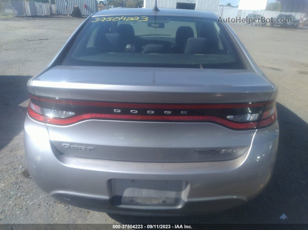 2015 Dodge Dart Sxt Серебряный vin: 1C3CDFBB4FD128847