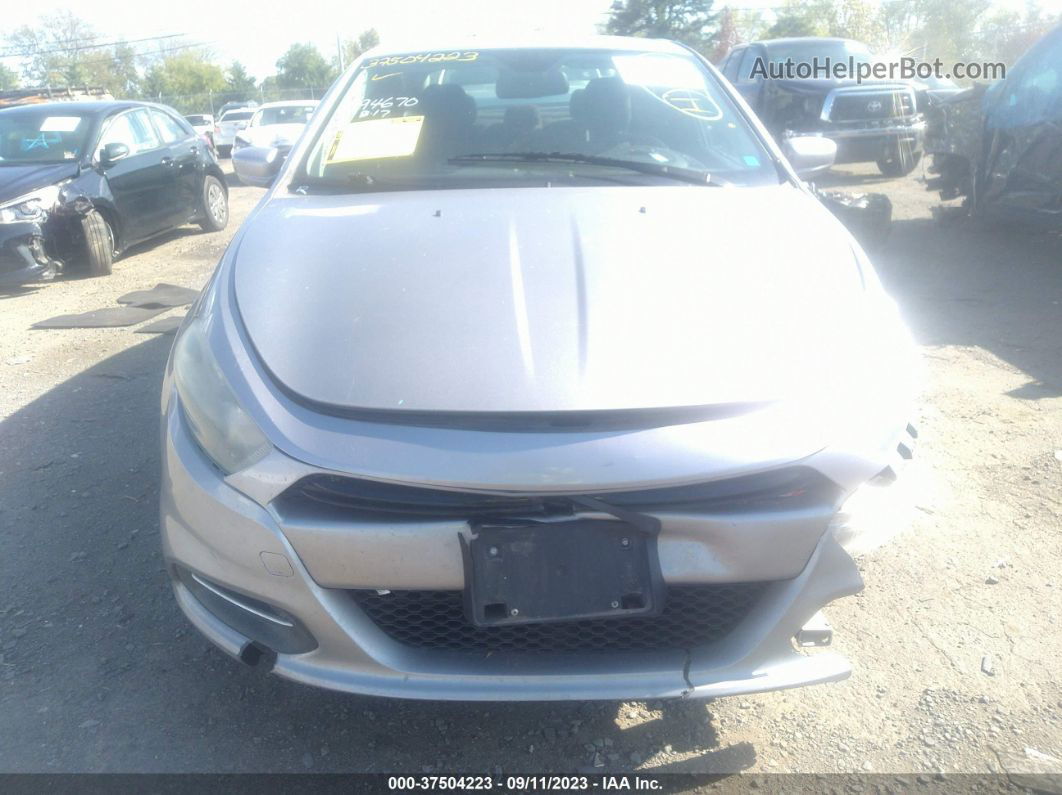 2015 Dodge Dart Sxt Серебряный vin: 1C3CDFBB4FD128847