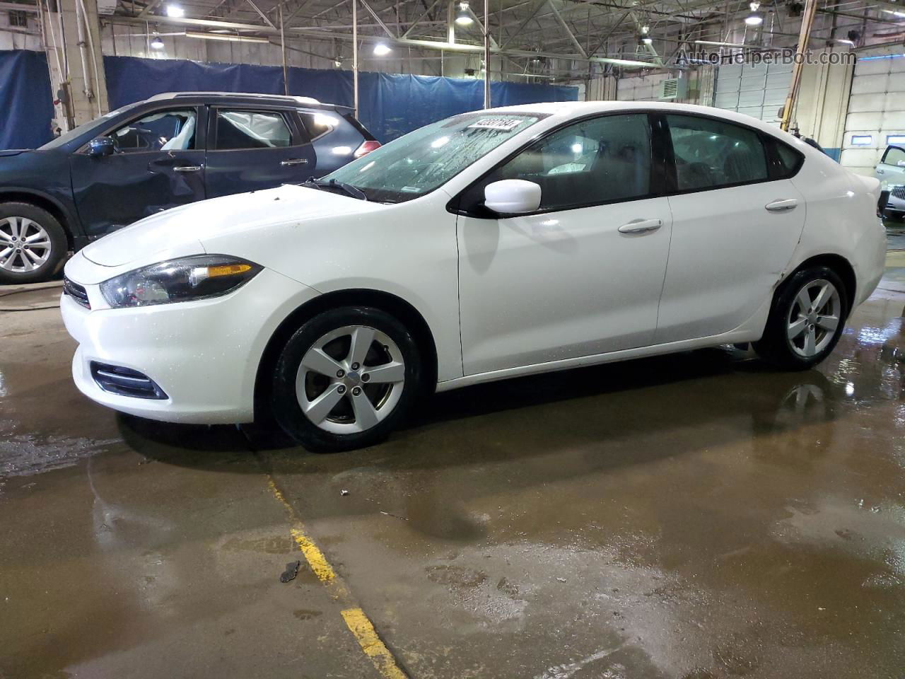 2015 Dodge Dart Sxt Белый vin: 1C3CDFBB4FD238524