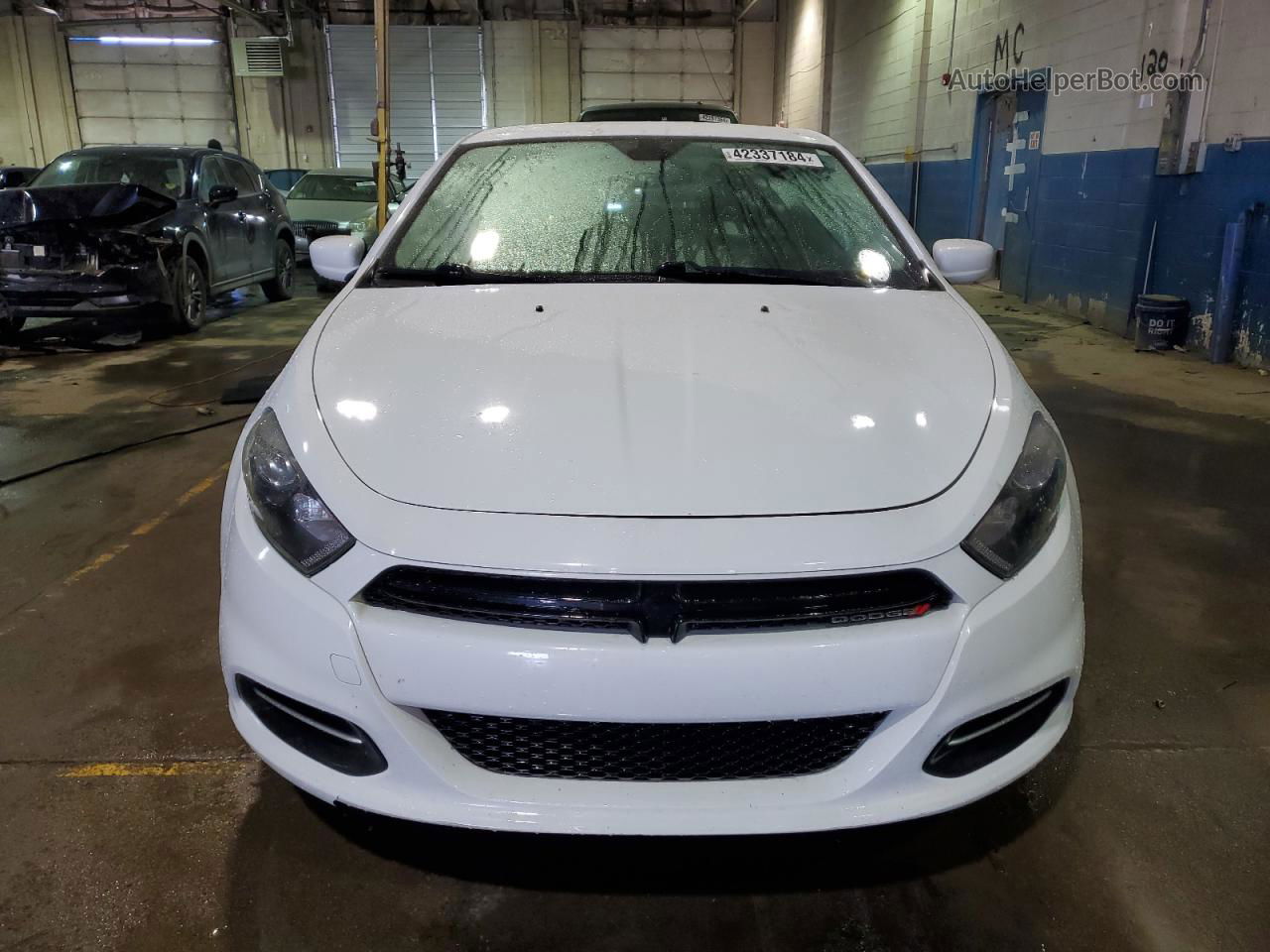 2015 Dodge Dart Sxt Белый vin: 1C3CDFBB4FD238524