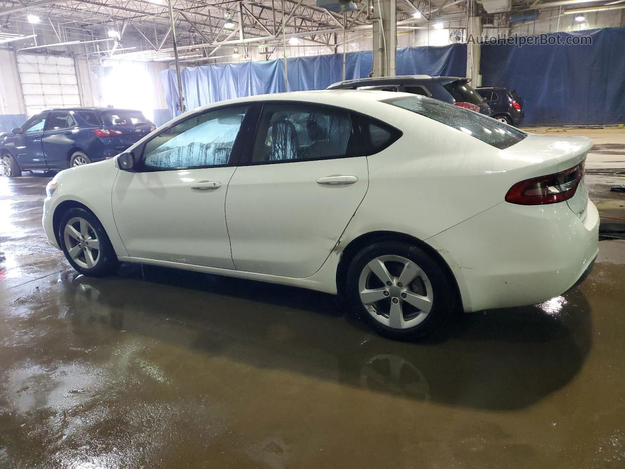 2015 Dodge Dart Sxt Белый vin: 1C3CDFBB4FD238524