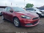 2015 Dodge Dart Sxt Темно-бордовый vin: 1C3CDFBB4FD251161