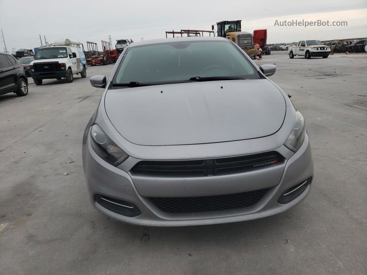 2015 Dodge Dart Sxt Silver vin: 1C3CDFBB4FD253542