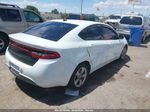 2015 Dodge Dart Sxt White vin: 1C3CDFBB4FD265609