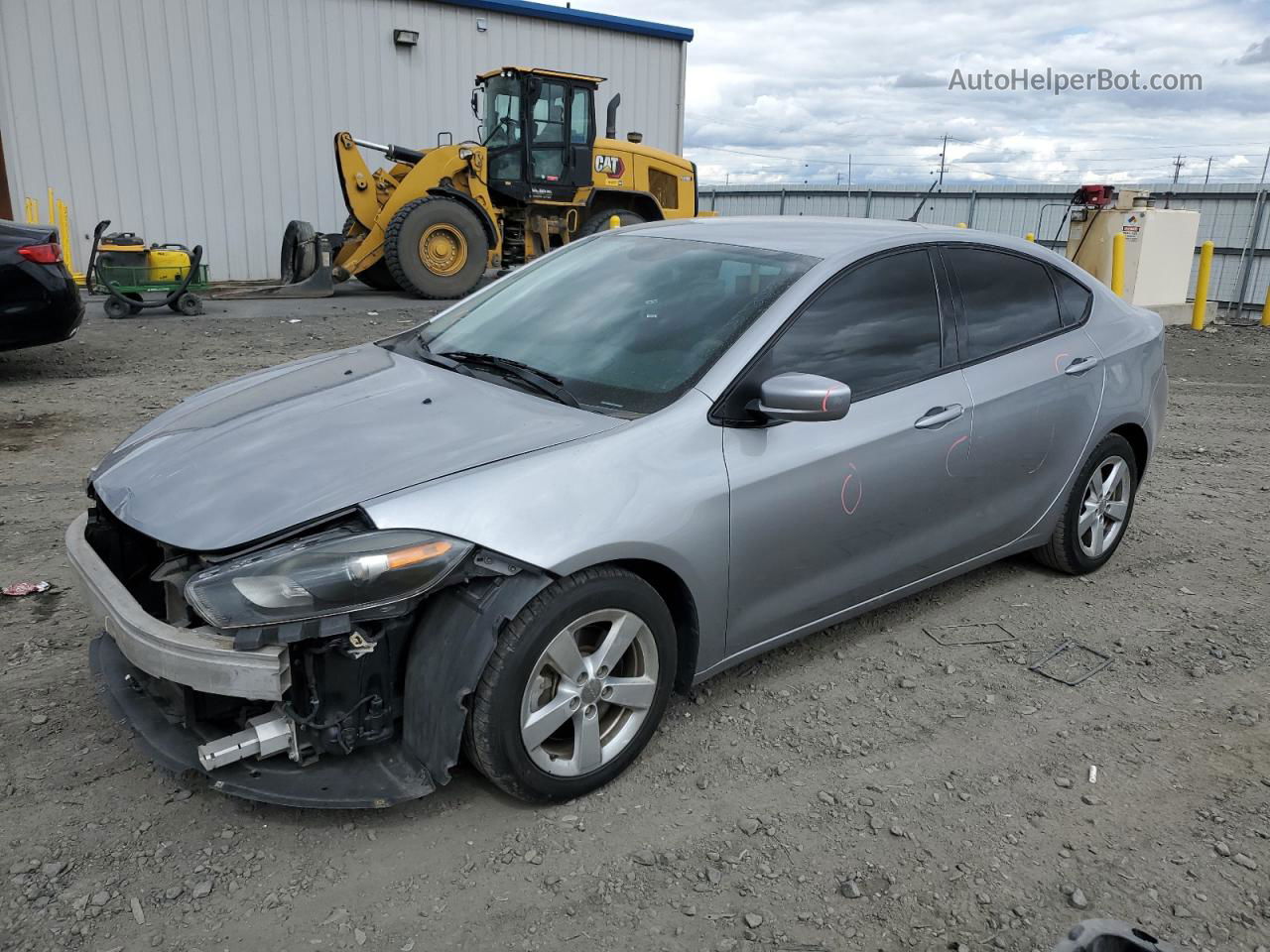 2015 Dodge Dart Sxt Серебряный vin: 1C3CDFBB4FD319412