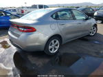 2015 Dodge Dart Sxt Silver vin: 1C3CDFBB4FD337361