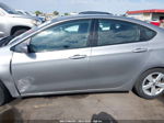 2015 Dodge Dart Sxt Silver vin: 1C3CDFBB4FD337361