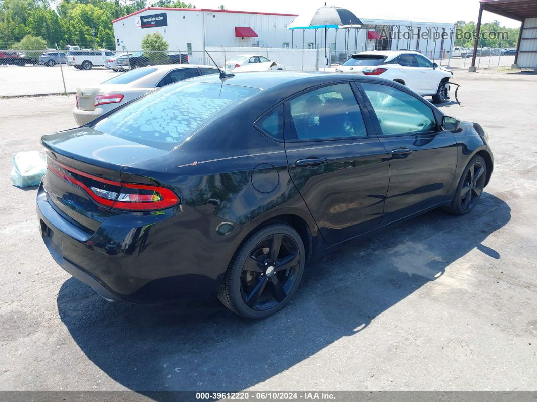 2015 Dodge Dart Sxt Black vin: 1C3CDFBB5FD102077