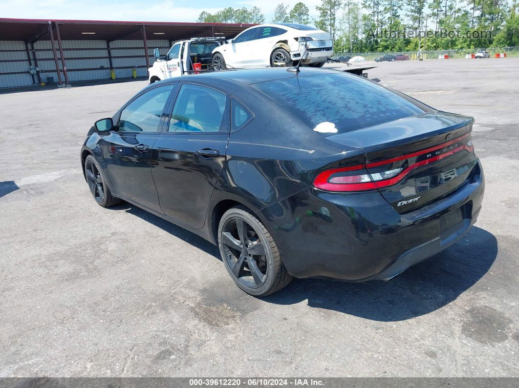 2015 Dodge Dart Sxt Черный vin: 1C3CDFBB5FD102077