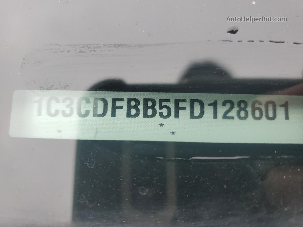 2015 Dodge Dart Sxt Черный vin: 1C3CDFBB5FD128601
