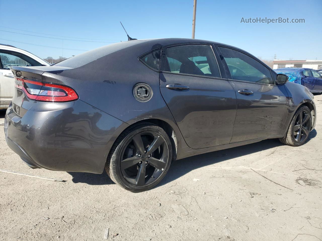 2015 Dodge Dart Sxt Charcoal vin: 1C3CDFBB5FD182139