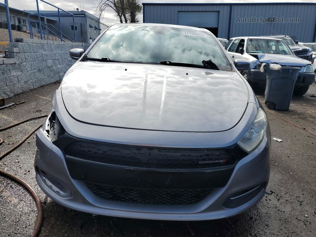 2015 Dodge Dart Sxt Silver vin: 1C3CDFBB5FD306667