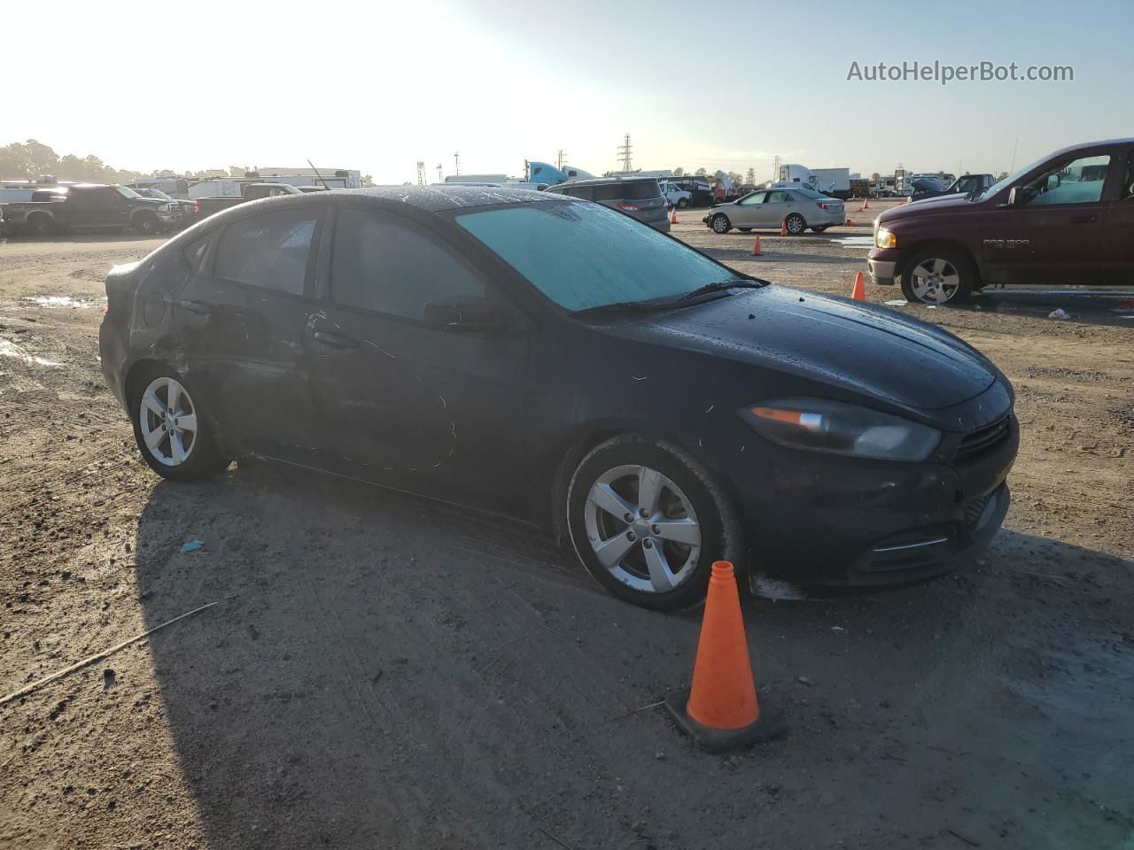 2015 Dodge Dart Sxt Blue vin: 1C3CDFBB5FD319354