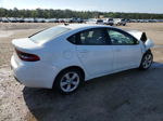 2015 Dodge Dart Sxt White vin: 1C3CDFBB6FD238461