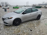 2015 Dodge Dart Sxt Silver vin: 1C3CDFBB6FD390661