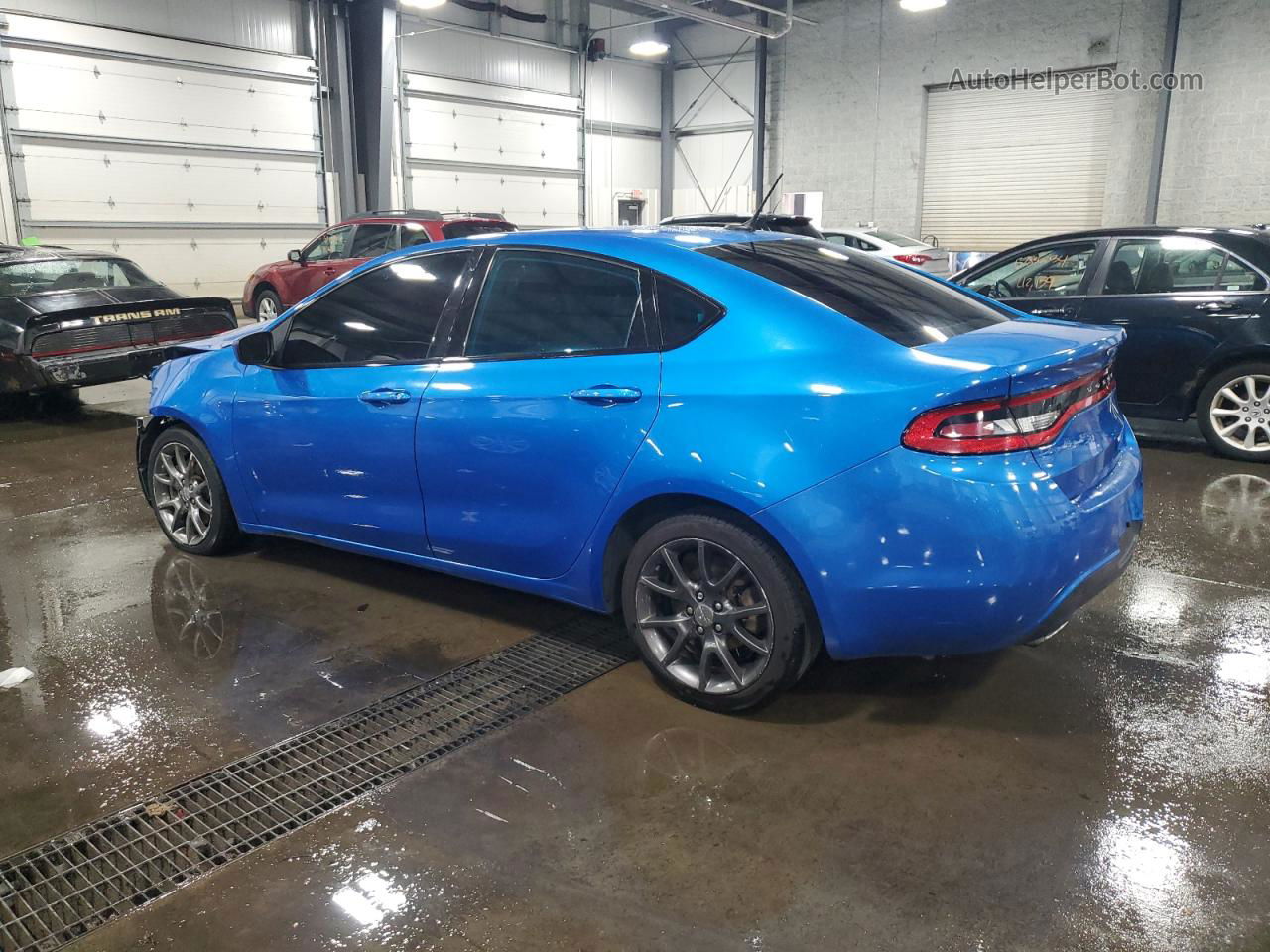 2015 Dodge Dart Sxt Blue vin: 1C3CDFBB6FD391986