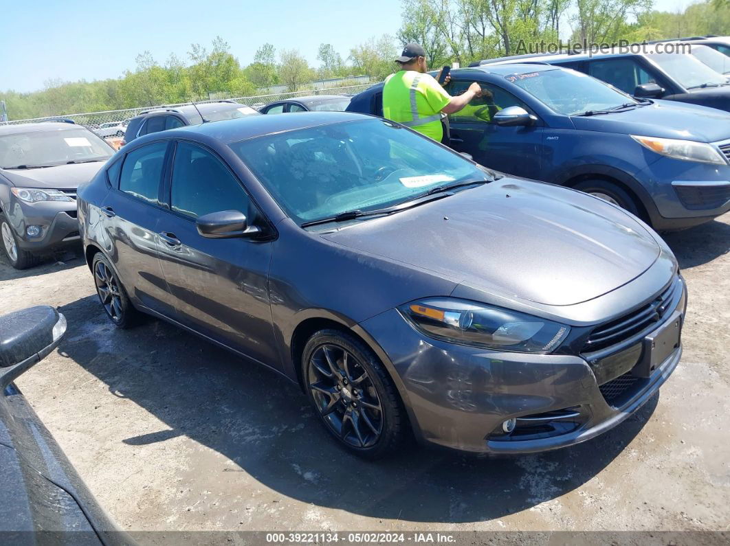 2015 Dodge Dart Sxt Серый vin: 1C3CDFBB6FD410827