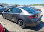 2015 Dodge Dart Sxt Gray vin: 1C3CDFBB6FD410827