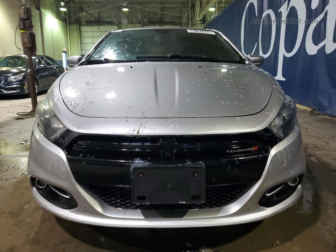 2015 Dodge Dart Sxt Серебряный vin: 1C3CDFBB7FD119737