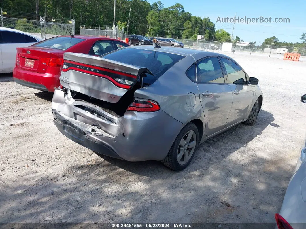 2015 Dodge Dart Sxt Silver vin: 1C3CDFBB7FD129247