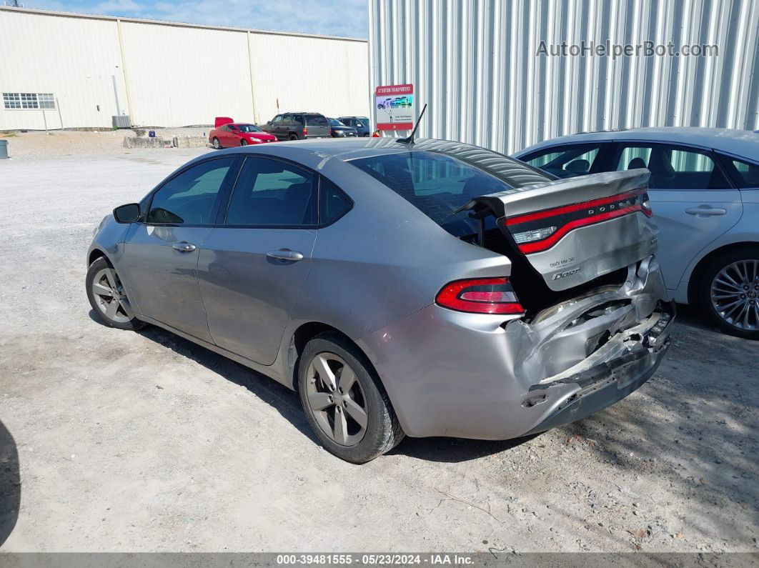 2015 Dodge Dart Sxt Silver vin: 1C3CDFBB7FD129247