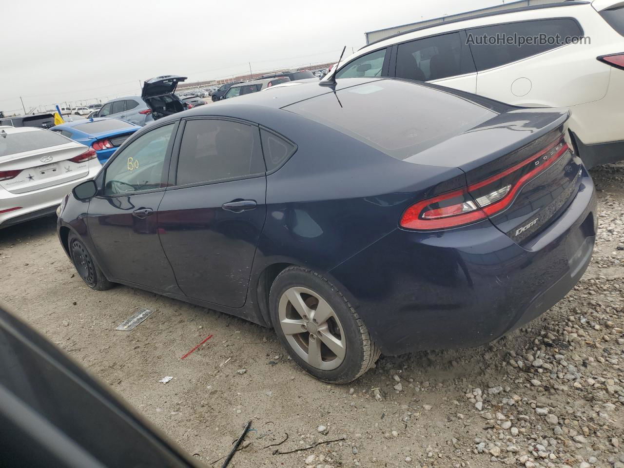 2015 Dodge Dart Sxt Синий vin: 1C3CDFBB7FD172521