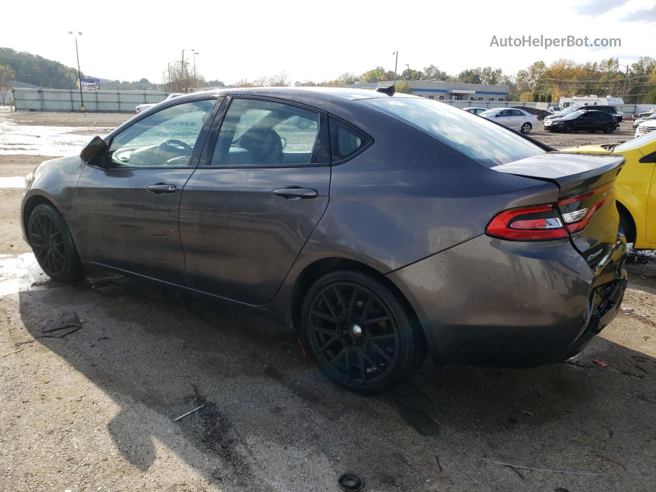 2015 Dodge Dart Sxt Charcoal vin: 1C3CDFBB7FD200463