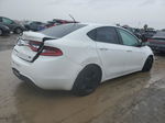 2015 Dodge Dart Sxt White vin: 1C3CDFBB7FD212077