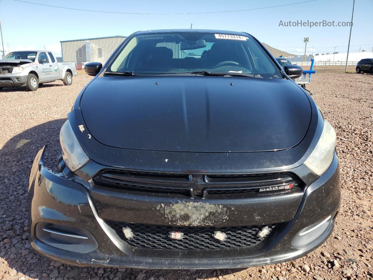 2015 Dodge Dart Sxt Черный vin: 1C3CDFBB7FD266110