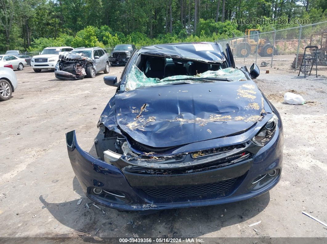 2015 Dodge Dart Sxt Dark Blue vin: 1C3CDFBB7FD301552