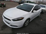 2015 Dodge Dart Sxt White vin: 1C3CDFBB7FD351450