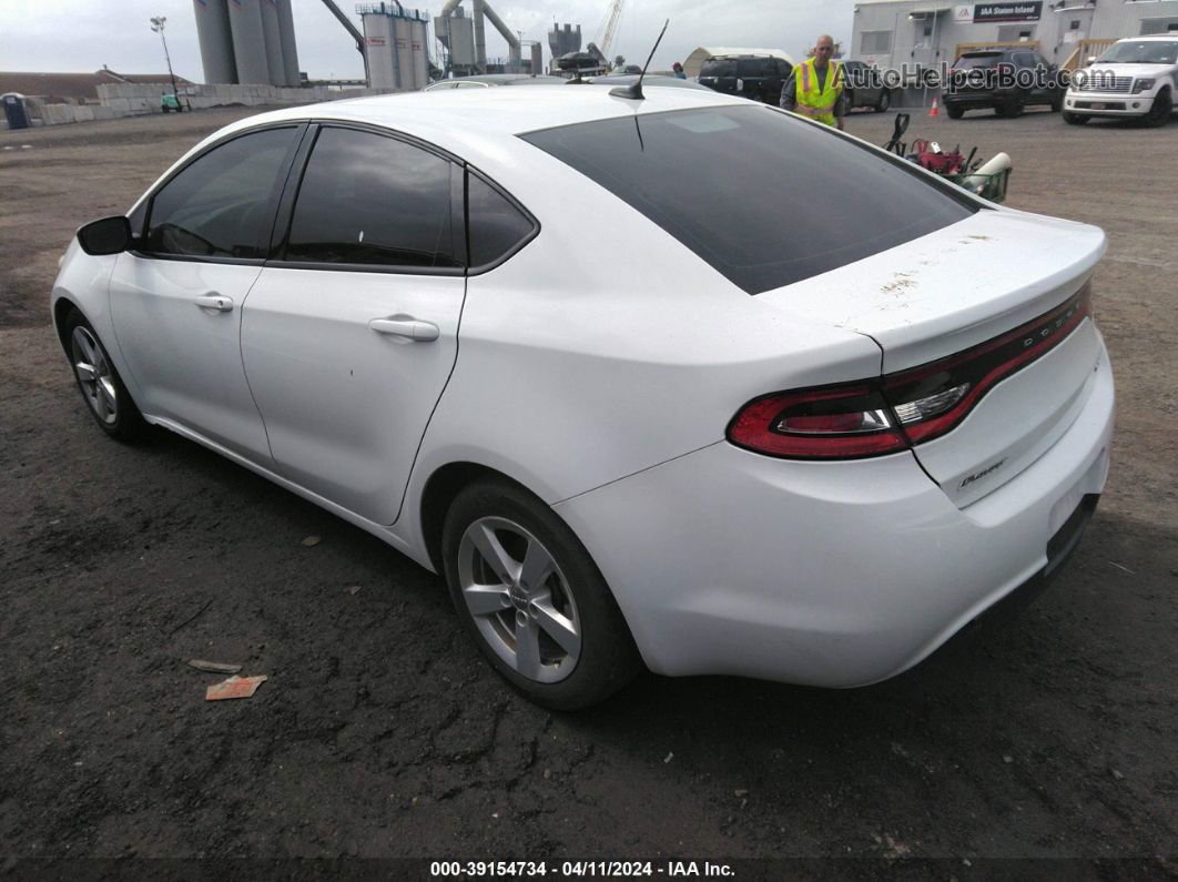 2015 Dodge Dart Sxt Белый vin: 1C3CDFBB7FD351450