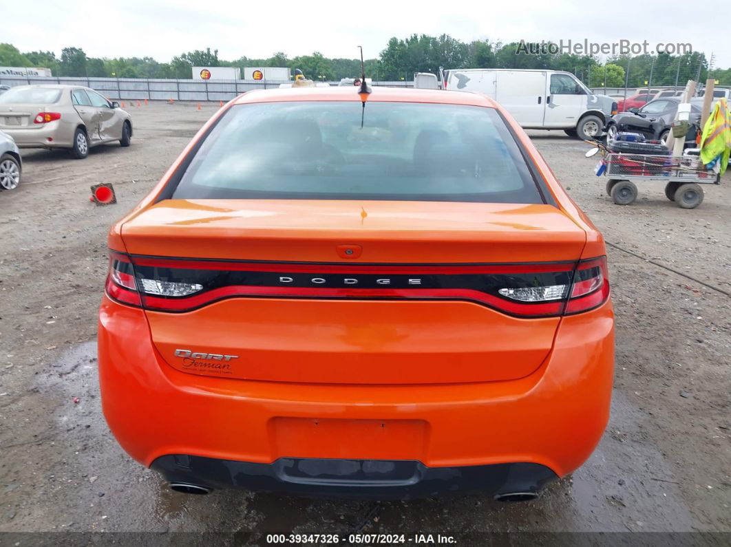 2015 Dodge Dart Sxt Orange vin: 1C3CDFBB7FD378549