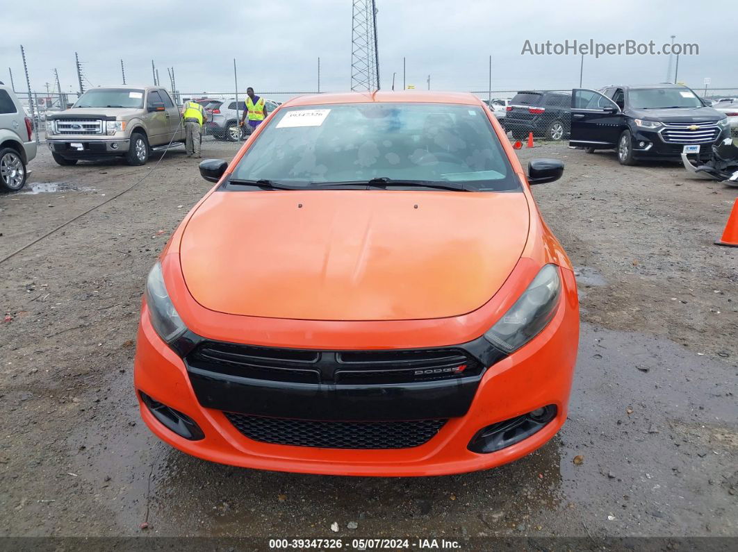 2015 Dodge Dart Sxt Оранжевый vin: 1C3CDFBB7FD378549