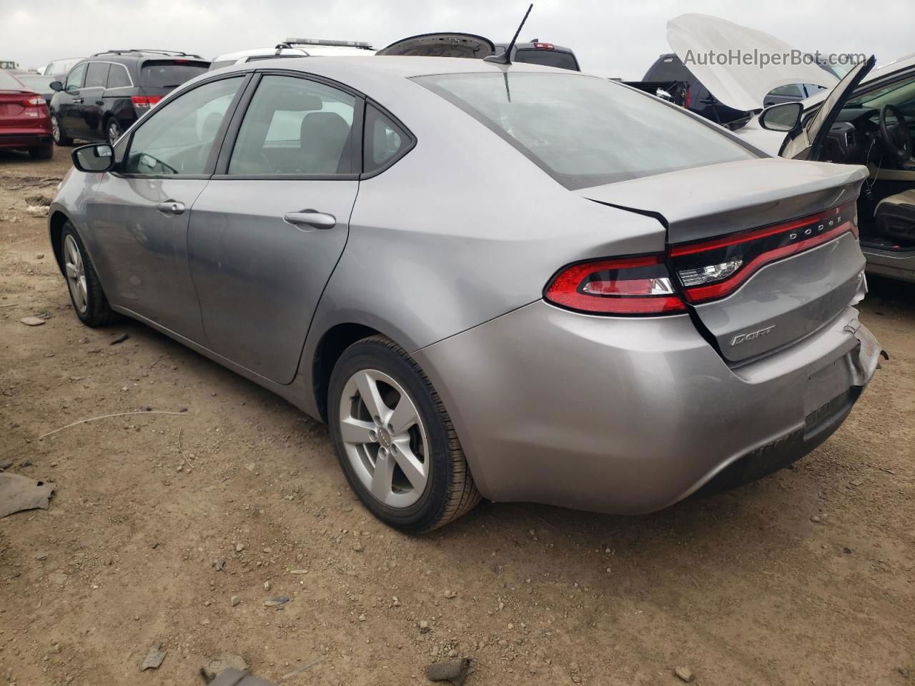 2015 Dodge Dart Sxt Серебряный vin: 1C3CDFBB7FD390166