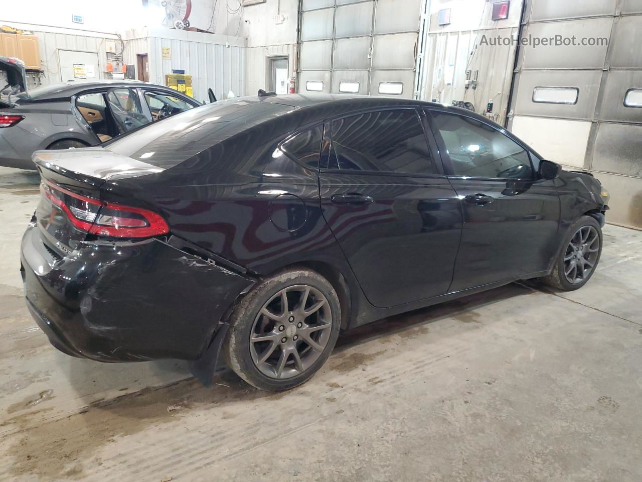 2015 Dodge Dart Sxt Black vin: 1C3CDFBB8FD101988