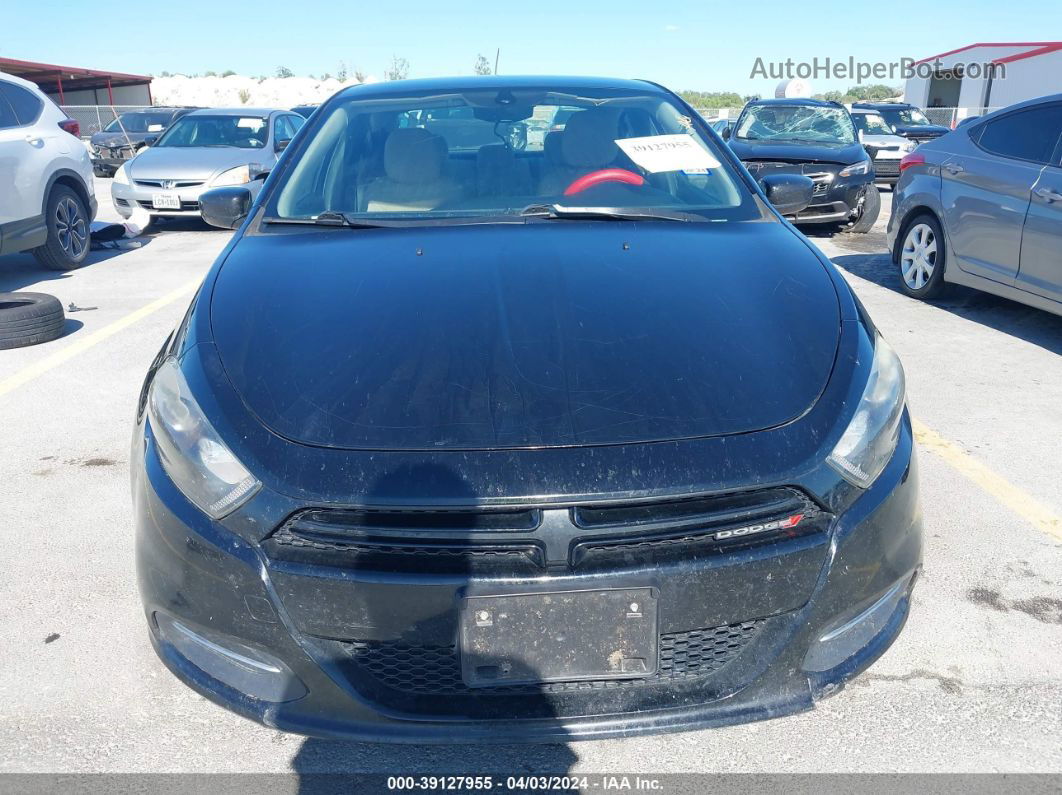 2015 Dodge Dart Sxt Черный vin: 1C3CDFBB8FD124994