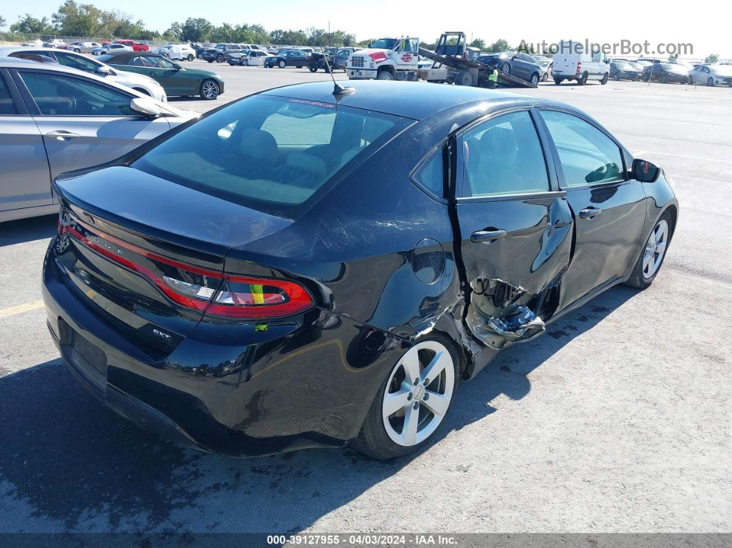 2015 Dodge Dart Sxt Black vin: 1C3CDFBB8FD124994