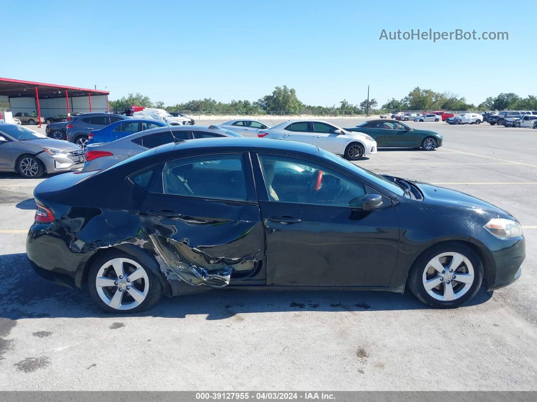 2015 Dodge Dart Sxt Black vin: 1C3CDFBB8FD124994