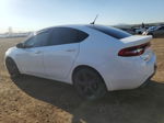 2015 Dodge Dart Sxt White vin: 1C3CDFBB8FD173130